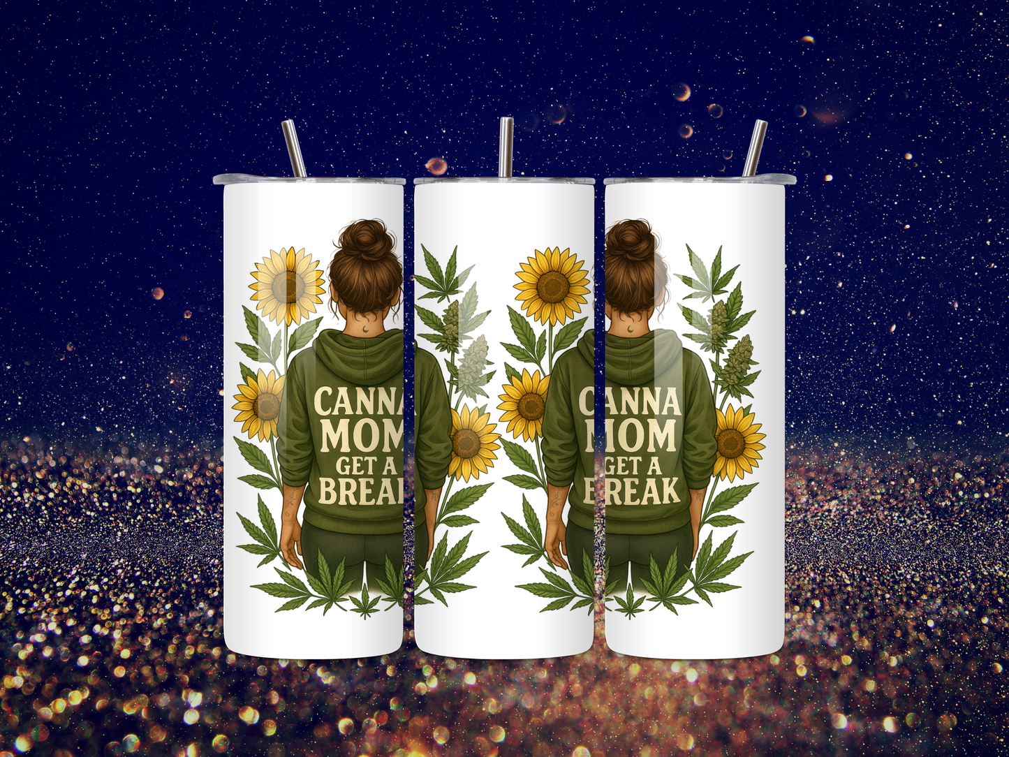 Canna Mom - 20oz Stainless Steel Tumbler
