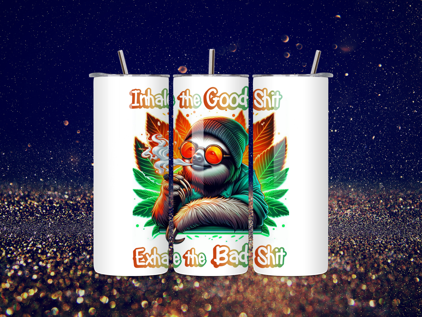 High AF and Hilarious – Stoner Animal Collection (20 oz Stainless Steel Tumbler)