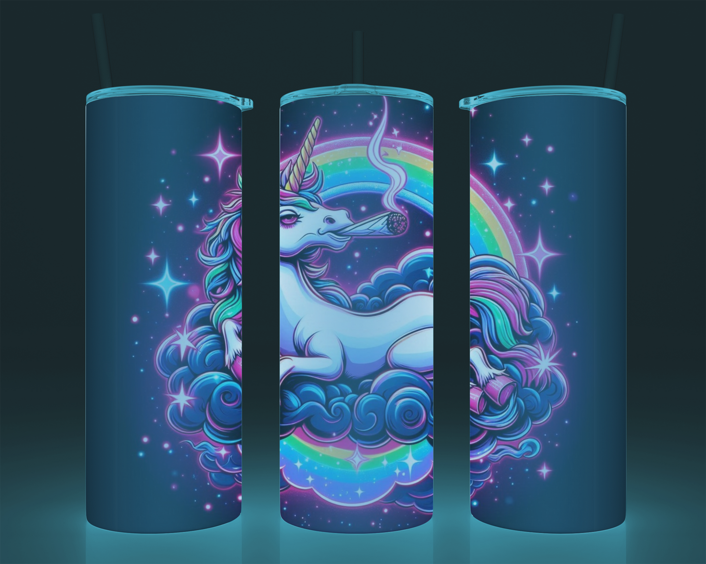 High AF and Hilarious – Stoner Animal Collection (20 oz Stainless Steel Tumbler)
