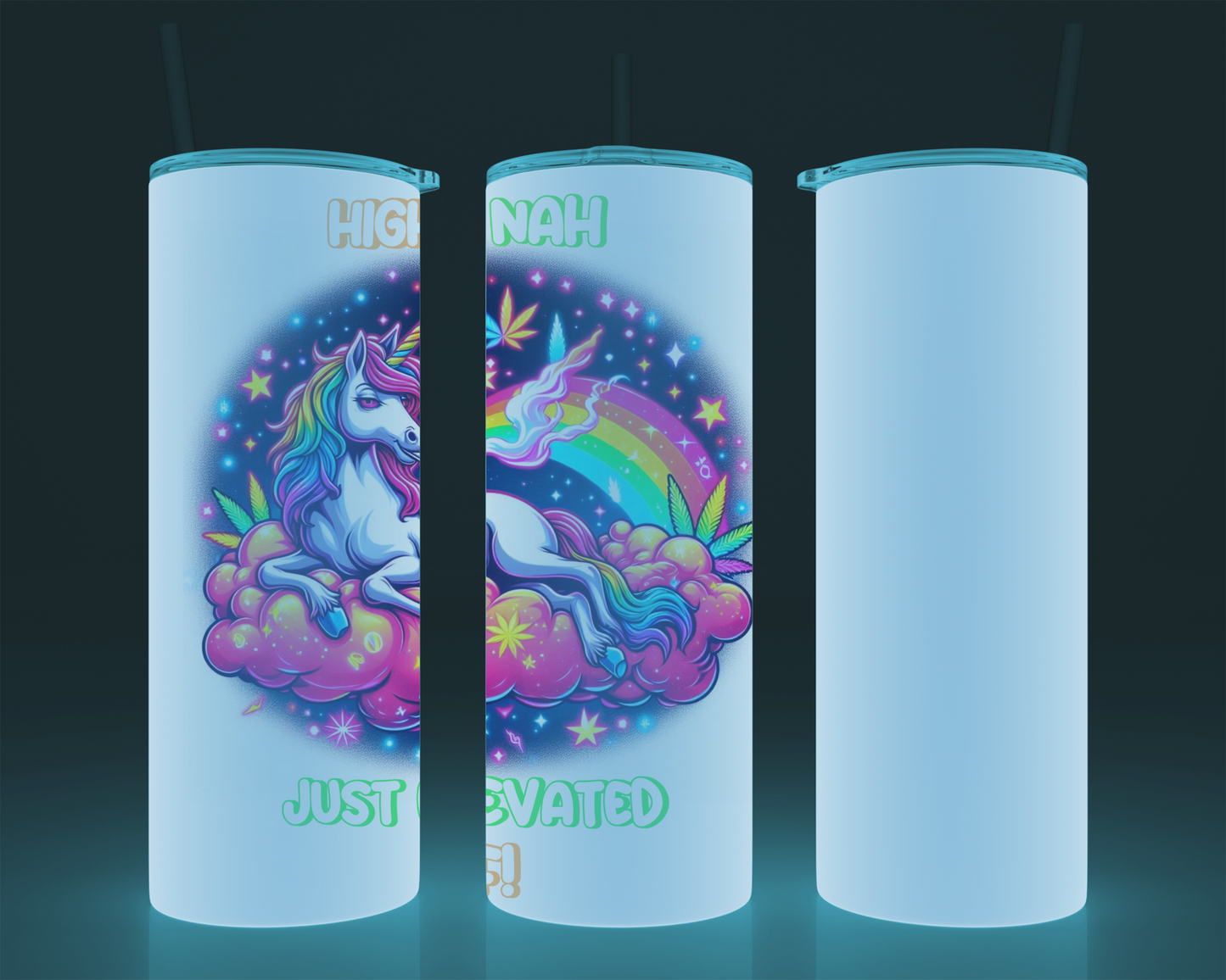 High AF and Hilarious – Stoner Animal Collection (20 oz Stainless Steel Tumbler)