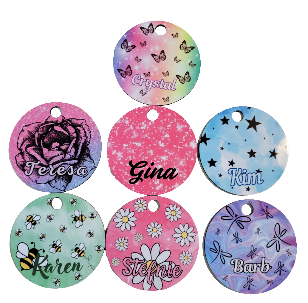 Custom Straw Cup Name Tags – Personalized Just for You!