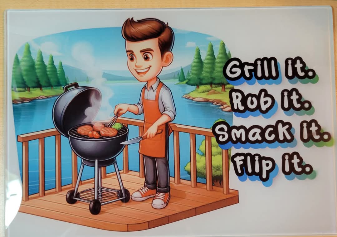 Grill it, Rub it, Smack it Flip it