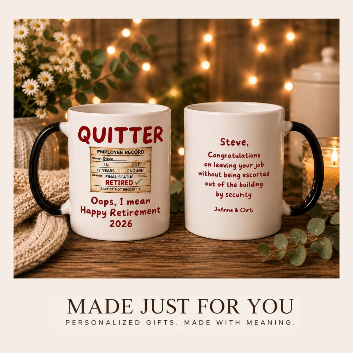 Made Just for You