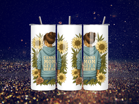 Canna Mom - 20oz Stainless Steel Tumbler