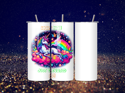 High AF and Hilarious – Stoner Animal Collection (20 oz Stainless Steel Tumbler)