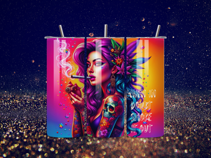 Blunt Babe- 20 oz Stainless Steel Tumbler