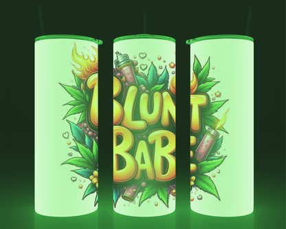 Blunt Babe- 20 oz Stainless Steel Tumbler