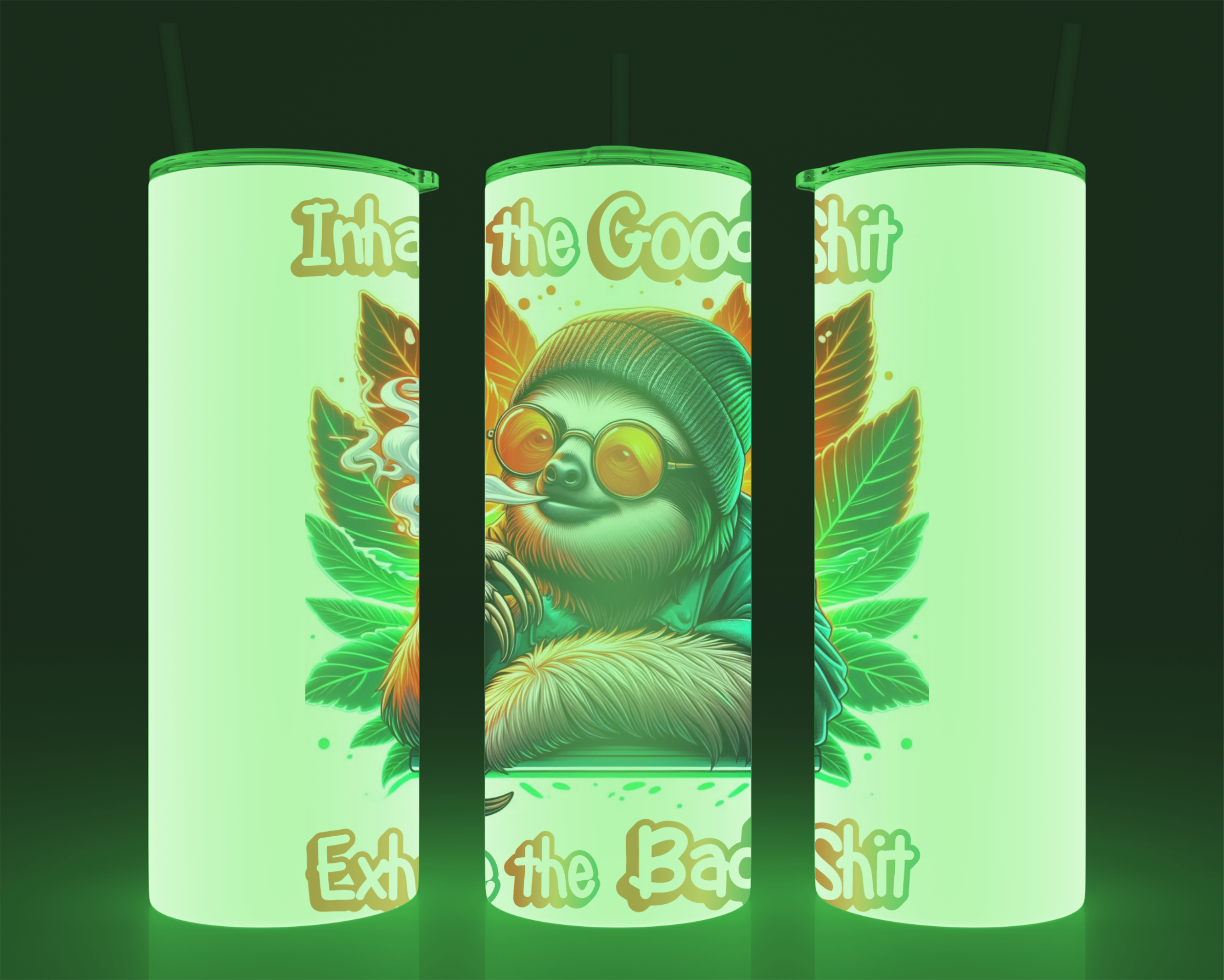 High AF and Hilarious – Stoner Animal Collection (20 oz Stainless Steel Tumbler)