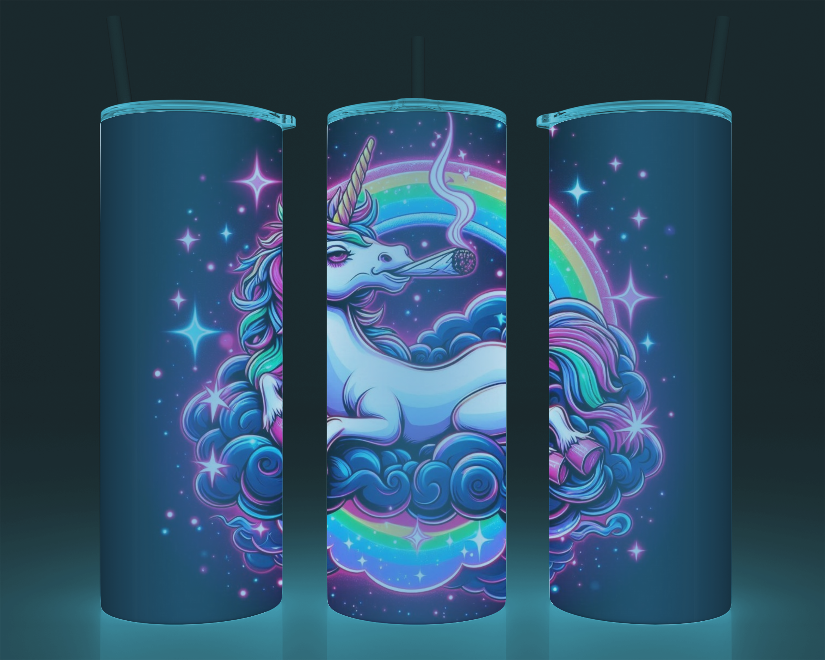 High AF and Hilarious – Stoner Animal Collection (20 oz Stainless Steel Tumbler)