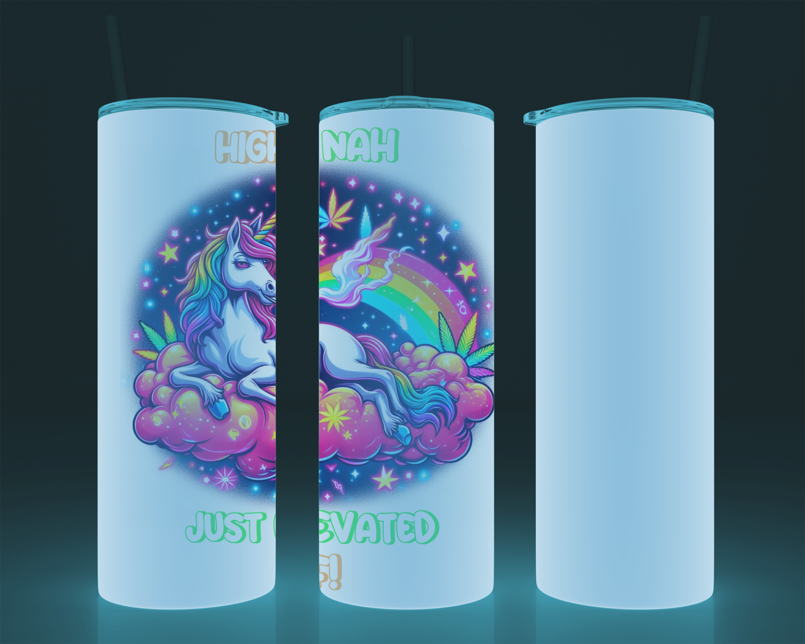 High AF and Hilarious – Stoner Animal Collection (20 oz Stainless Steel Tumbler)