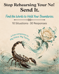 Stop Rehearsing Your No! Send It. — Free Boundary Guide