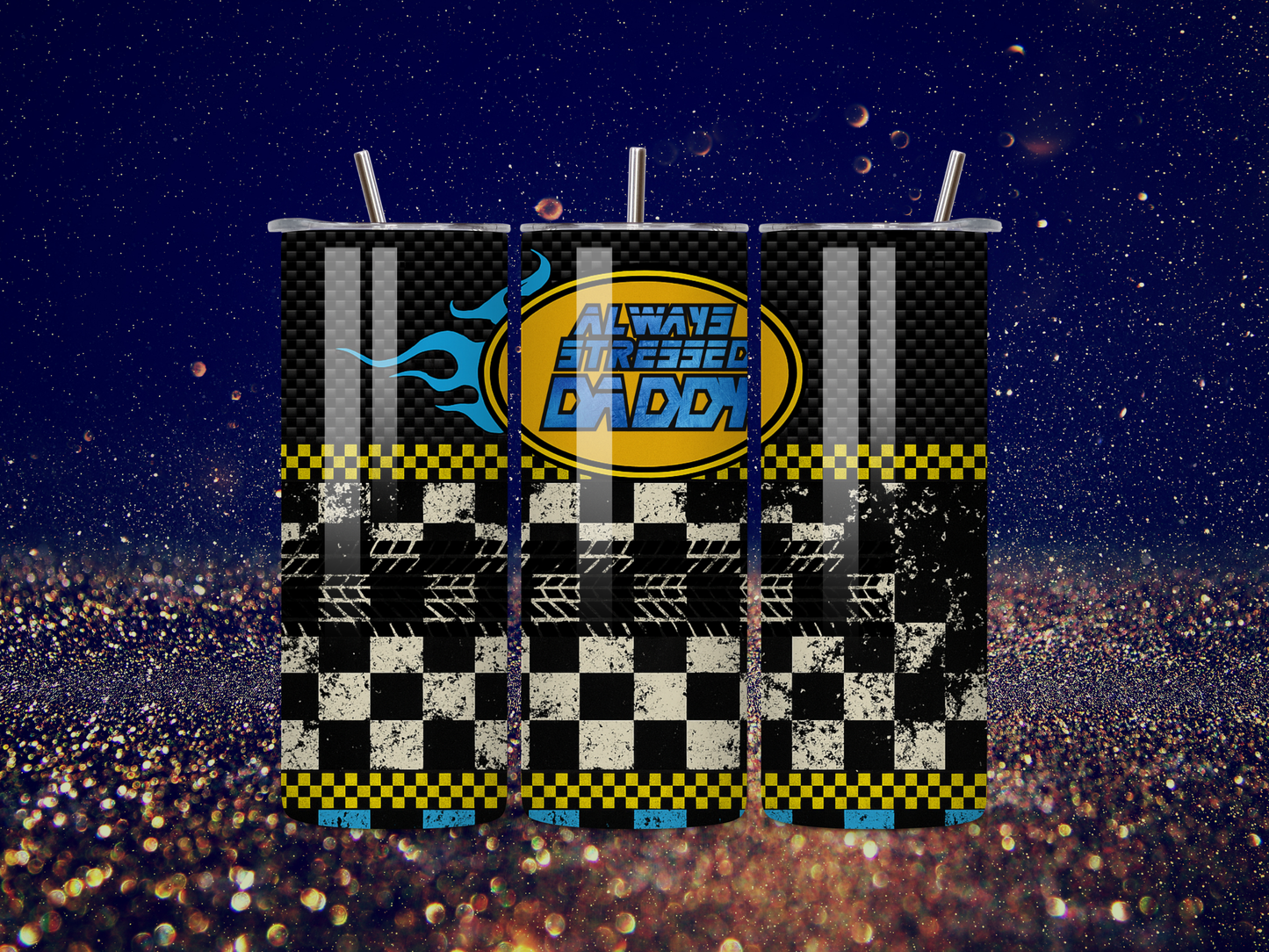 Stressed & Blessed Family Tumbler Set - Original & Remix Collection