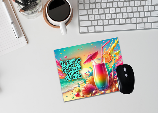 Beach Pun Mouse Pads – Fun Coastal Desk Decor & Gifts