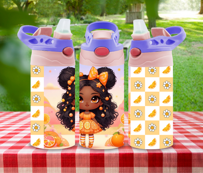 Berry Sparkle - 12 oz Glow in the Dark Kid's Water Bottle