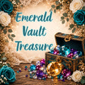 Bronze Treasure Vault mystery gift box featuring handmade gifts and personalized surprises from Scorpion Rose.