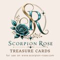 Scorpion Rose digital gift card for personalized gifts, handmade treasures, and custom creations.