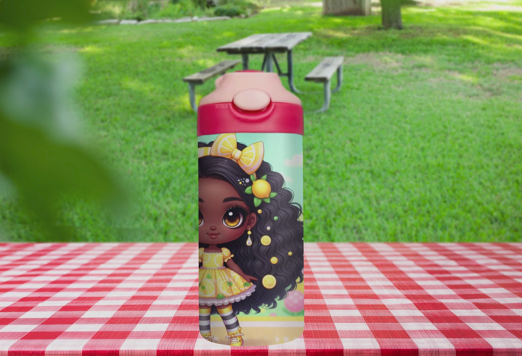 Berry Sparkle - 12 oz Glow in the Dark Kid's Water Bottle