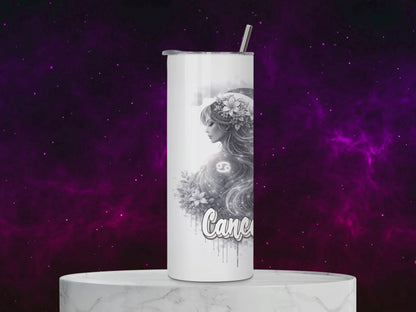 Cancer Goddess 20 oz Stainless Steel Tumbler