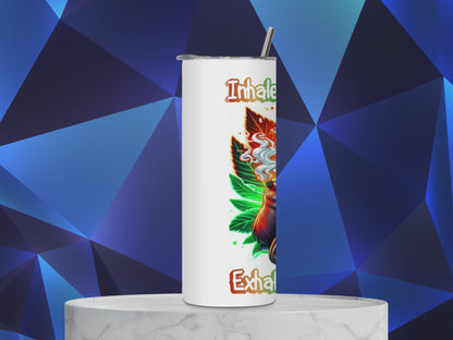 High AF and Hilarious – Stoner Animal Collection (20 oz Stainless Steel Tumbler)