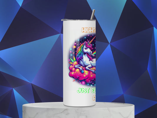 High AF and Hilarious – Stoner Animal Collection (20 oz Stainless Steel Tumbler)