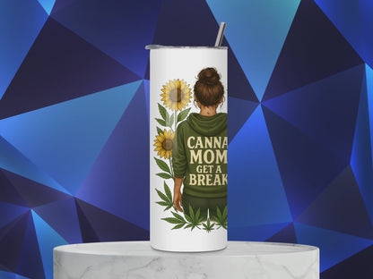 Canna Mom - 20oz Stainless Steel Tumbler