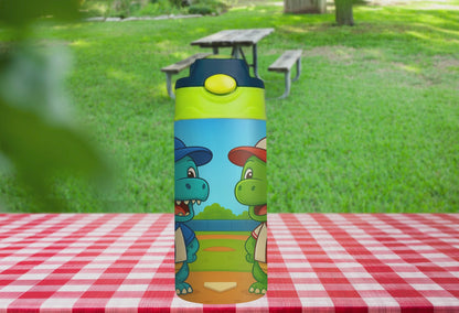 Dinosaur 12oz Glow in the Dark Kid's Water Bottle