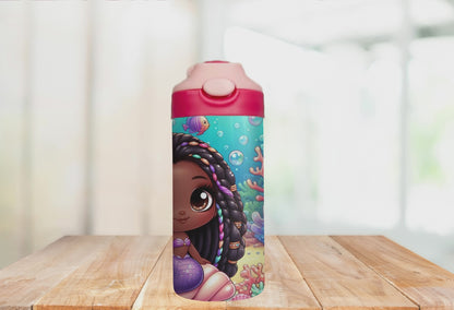 Under The Sea - 12 oz Glow in the Dark Kid's Water Bottle