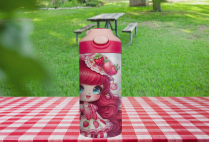 Berry Sparkle - 12 oz Glow in the Dark Kid's Water Bottle