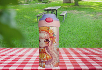 Berry Sparkle - 12 oz Glow in the Dark Kid's Water Bottle