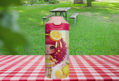 Berry Sparkle - 12 oz Glow in the Dark Kid's Water Bottle